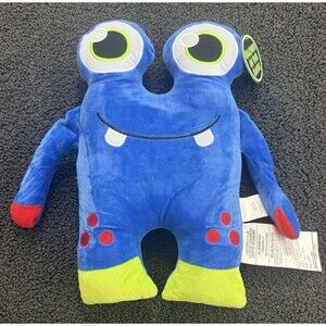 New Monster Pillow Glow in the Dark Plush 16” Your Zone Stuffed Animal NWT